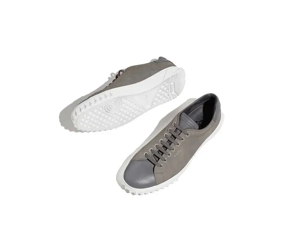 New Ferragamo the cube gray sneakers size 7